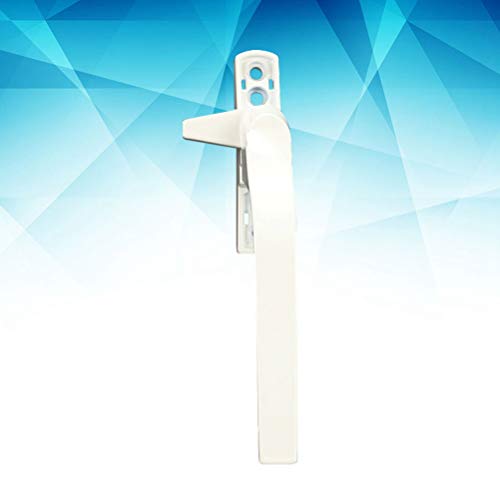 VORCOOL Manija de puerta y ventana de acero de plástico portátil externo de la manija de la ventana plana de 7 palabras hebilla de metal de un solo punto (manija derecha)