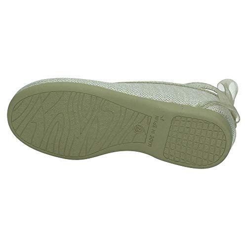 VULCA-BICHA 1292 Bailarinas Lazo NIÑA Zapatillas BEIG 30