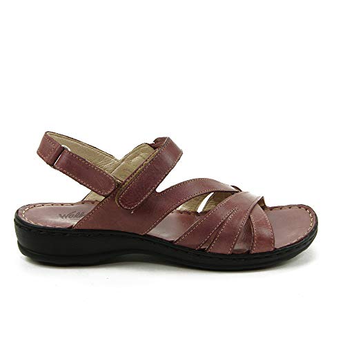 WALK & FLY - Sandalia 16170-MO para: Mujer Color: Morado Talla: 38
