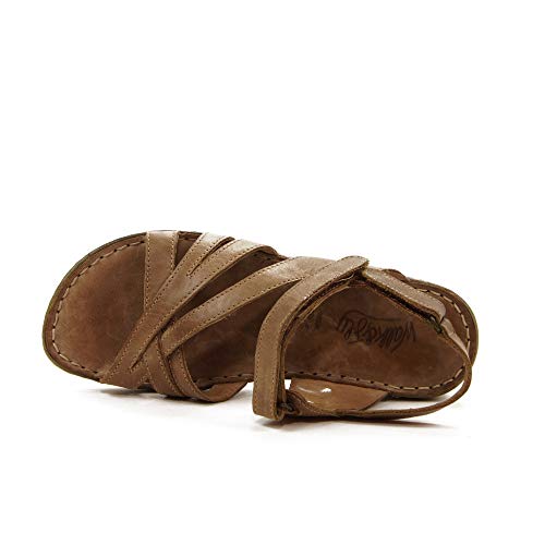WALK & FLY - Sandalia 16170-MRO para: Mujer Color: Marron Talla: 39