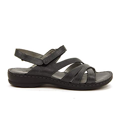 WALK & FLY - Sandalia 16170-N para: Mujer Color: Negro Talla: 38