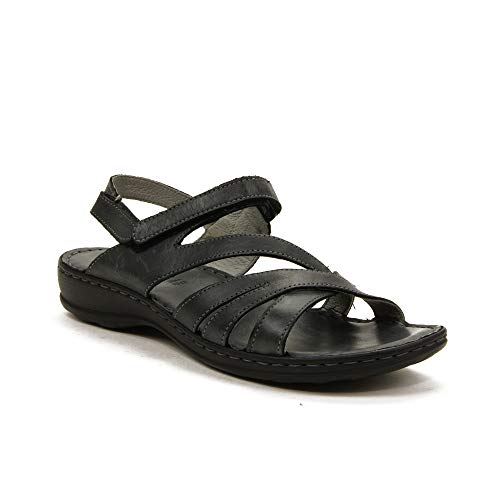 WALK & FLY - Sandalia 16170-N para: Mujer Color: Negro Talla: 38