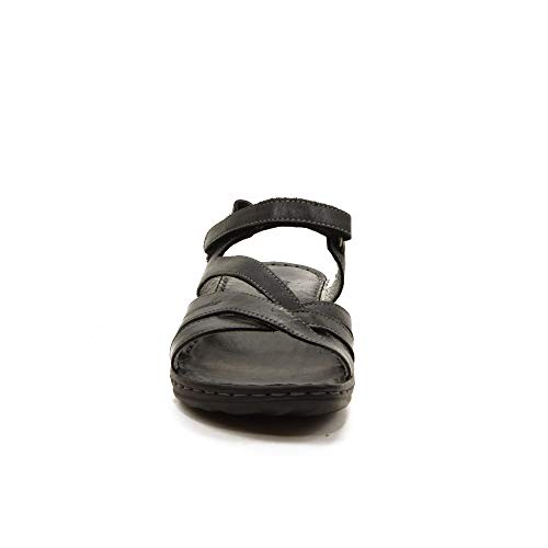 WALK & FLY - Sandalia 16170-N para: Mujer Color: Negro Talla: 38