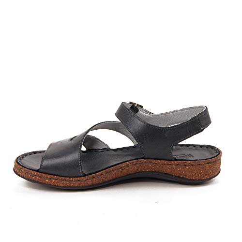 WALK & FLY - Sandalia 35580-N para: Mujer Color: Negro Talla: 36