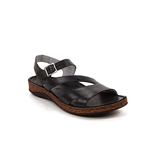 WALK & FLY - Sandalia 35580-N para: Mujer Color: Negro Talla: 36