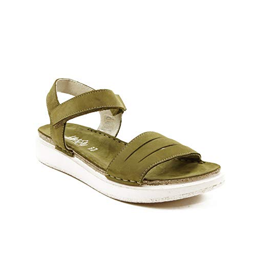 WALK & FLY - Sandalia 44170-KA para: Mujer Color: Kaki Talla: 36