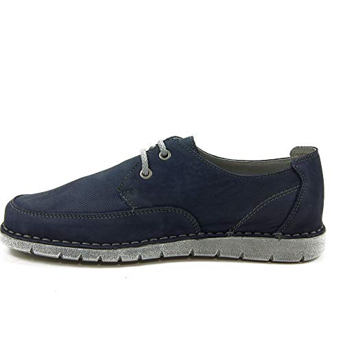 WALK & FLY - Zapato Casual 43550-BLM para: Hombre Color: Azul Marino Talla: 42