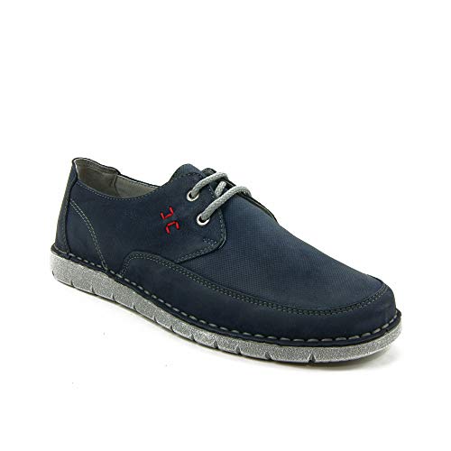 WALK & FLY - Zapato Casual 43550-BLM para: Hombre Color: Azul Marino Talla: 42