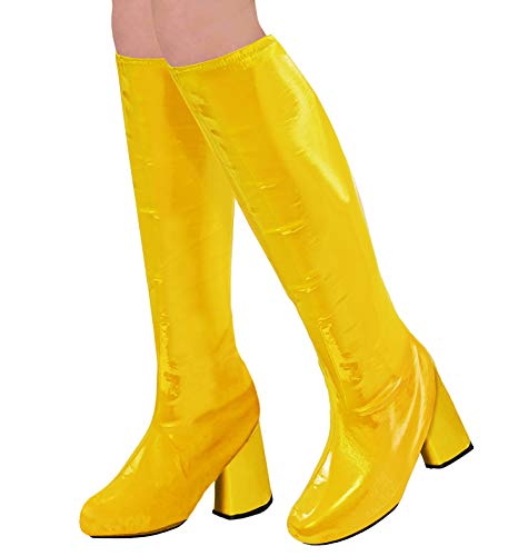 WIDMANN 65783 Botas überzieher para adultos, mujer, Amarillo