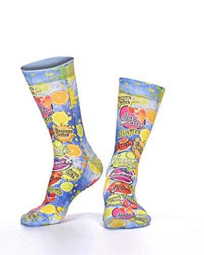 Wigglesteps Calcetines para mujer Citrus Friits, talla única (36-41)