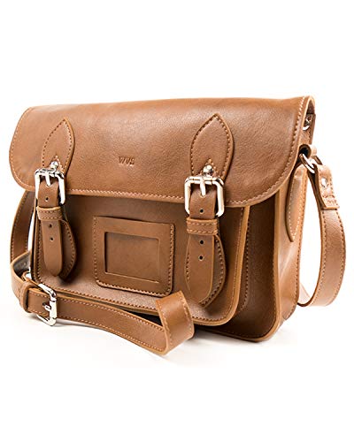 Will's Vegan Shoes Mini Satchel Unisex Castaño