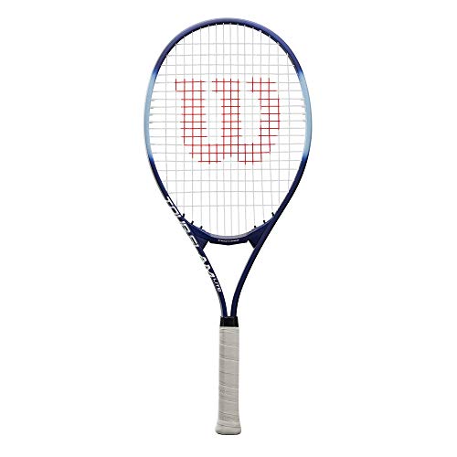 Wilson Raqueta de tenis, Tour Slam Lite, Jugador recreativo y principiante, Morado/azul, WRT30210U3