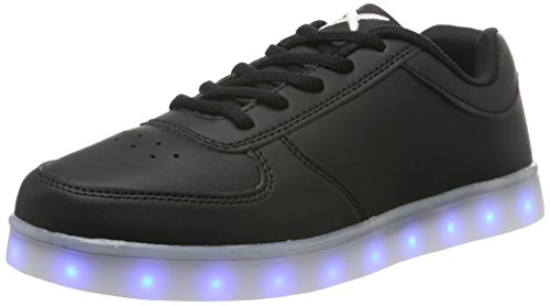 wize & opeLED - Zapatillas Unisex Adulto, Color Negro, Talla 37