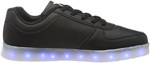 wize & opeLED - Zapatillas Unisex Adulto, Color Negro, Talla 37