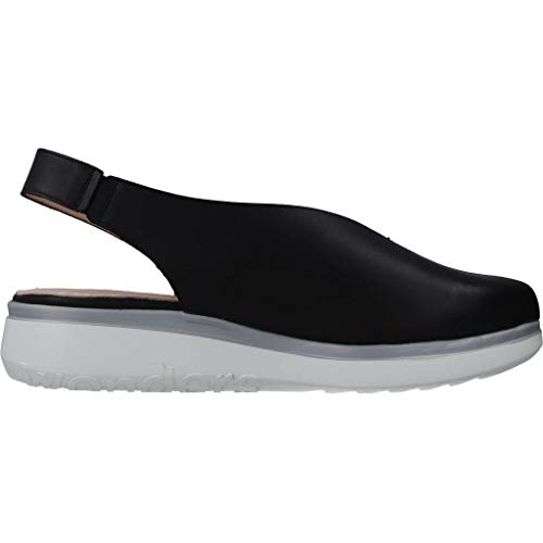 Wonders Sandalias Chanclas Mujer A9705 para Mujer Negro 37 EU