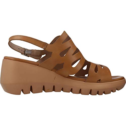 Wonders Sandalias Chanclas Mujer D9003 para Mujer Marrón 37 EU
