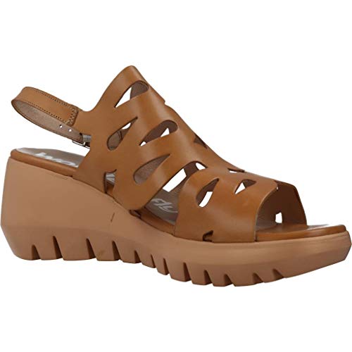 Wonders Sandalias Chanclas Mujer D9003 para Mujer Marrón 37 EU
