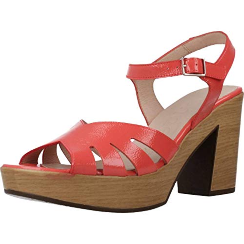 Wonders Sandalias Chanclas Mujer L9163 para Mujer Naranja 39 EU