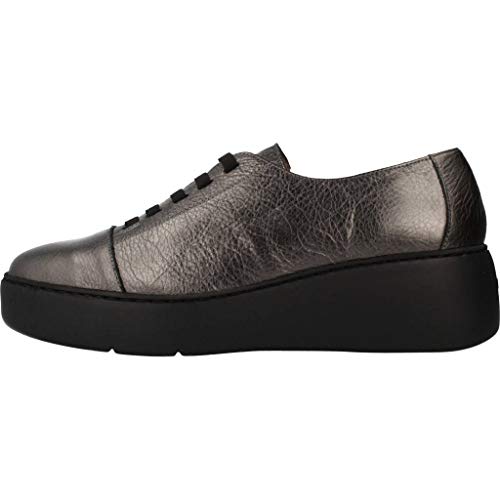 Wonders Zapatos Mujer A8338 para Mujer Metálico 38 EU