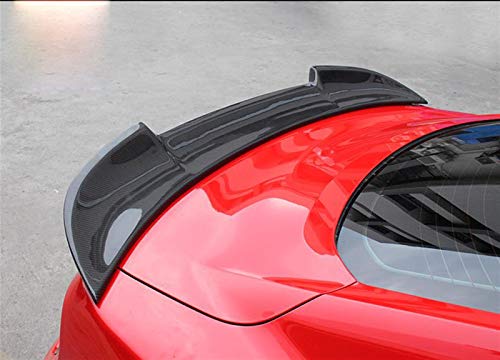 XIANGSHAN FIT Fiber Car Spoiler FIT for Ford Mustang COUTE 2015-2019 Decoración del ala de la Cola Mustang Negro Tronco Trasero Spoiler (Color : Carbon Fiber)