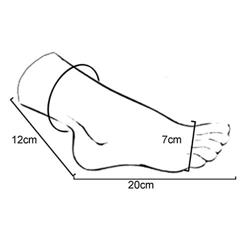 XIAOQIAO Silicona Tamaño Natural Modelo Femenino del Maniquí Modelo de Pie Alternativo de Tamaño Natural para Mostrar Sandalias Zapatos Calcetines Fetiches de Pies para Hombres