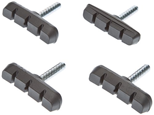 XLC 2500381200 Bloques Frenos de llanta BS-C02, Unisex, Negro