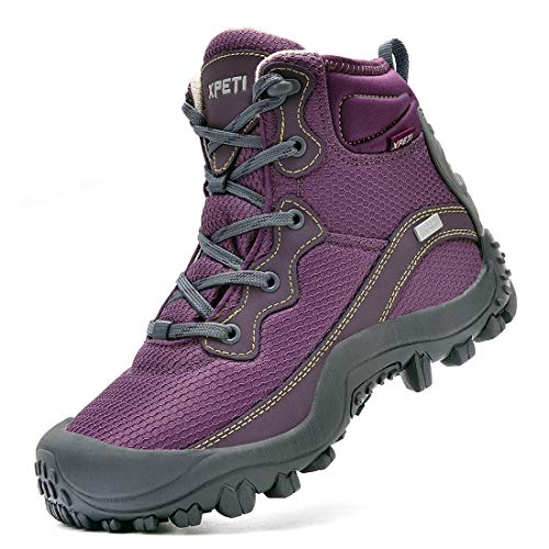 XPETI Dimo - Botas de senderismo impermeables para mujer, color, talla 40 EU