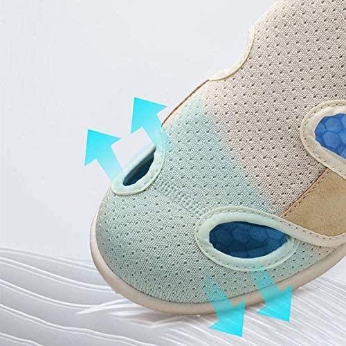 XRDSHY Zapatillas Diabéticas para Pies Artríticos Hinchados, Zapatos Anchos Y Transpirables para Ancianos, Zapatos Ortopédicos Ajustables, Zapatillas Cómodas,Gray-EU38