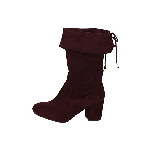 Xti 047249 Bota DE Mujer XTI 047249 Textil Mujer Burdeos 37