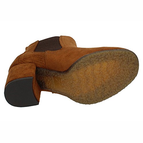 XTI 30519 BOTÍN con TACÓN XTI Mujer Botines Camel 40