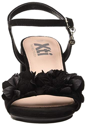 XTI 35193.0, Zapatos con Tira de Tobillo Mujer, Negro, 37 EU