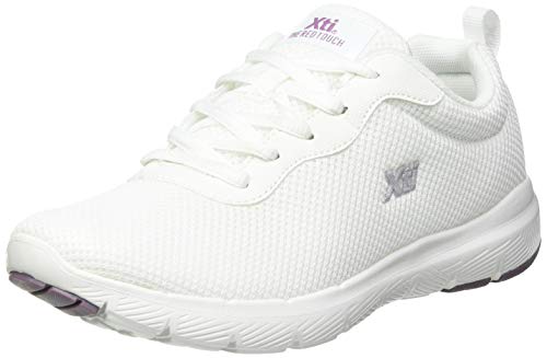 XTI 42562, Zapatillas Mujer, Blanco, 40 EU