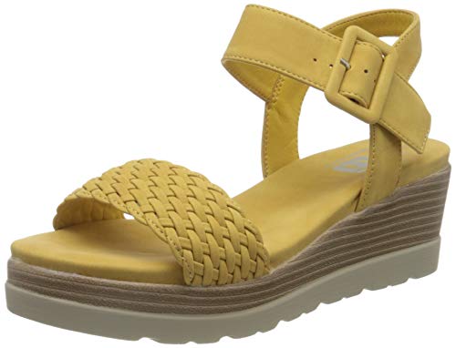 XTI 44003.0, Sandalias con Plataforma Mujer, Amarillo (Amarillo Amarillo), 37 EU