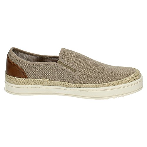 XTI 46487 Zapatillas DE Lona Hombre Zapatillas Taupe 44