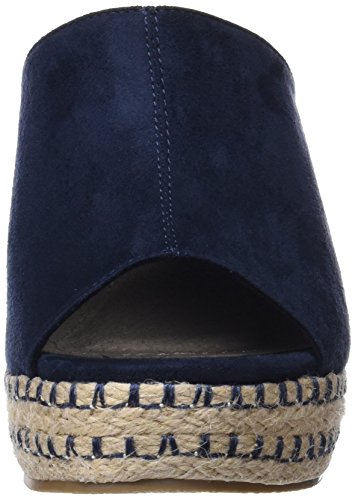 XTI 47610, Sandalias con Punta Abierta Mujer, Azul (Navy), 40 EU