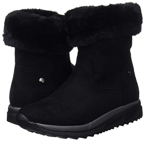 XTI 48559, Botines Mujer, Negro (Black), 39 EU