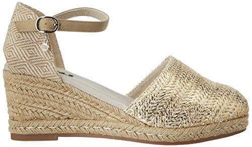 XTI 49704.0, Sandalias con Plataforma Mujer, Dorado (Oro Oro), 39 EU