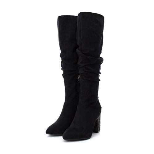 XTI Bota TNT035087 para Mujer Negro 39