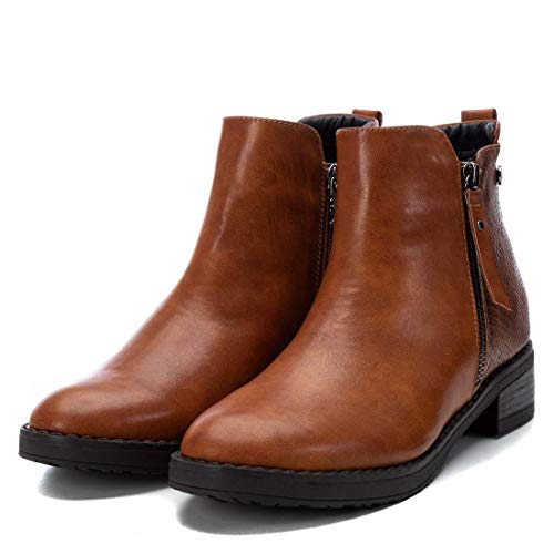 XTI - Botín Casual para Mujer - Color Marrón