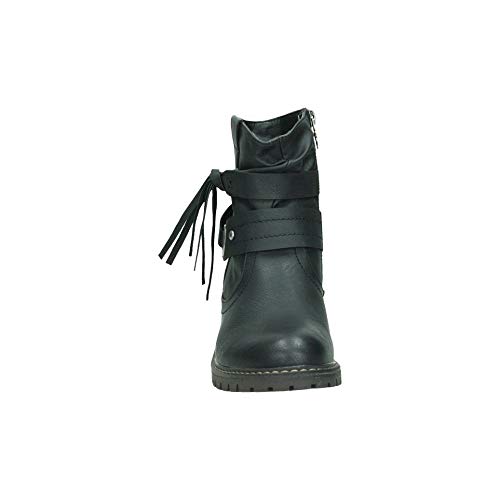 XTI Botín Motera BAS033965 para Mujer Negro 40