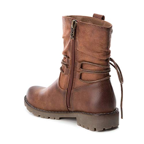 XTI Botín Motera KID056923 para Niña Marrón 28