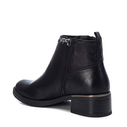 XTI - Botín Motera para Mujer - Color Negro