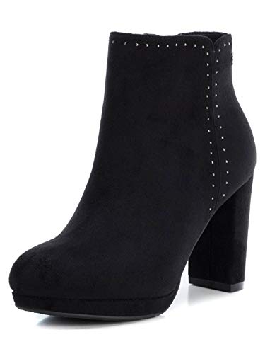 XTI Botín TNT035099 para Mujer Negro 39