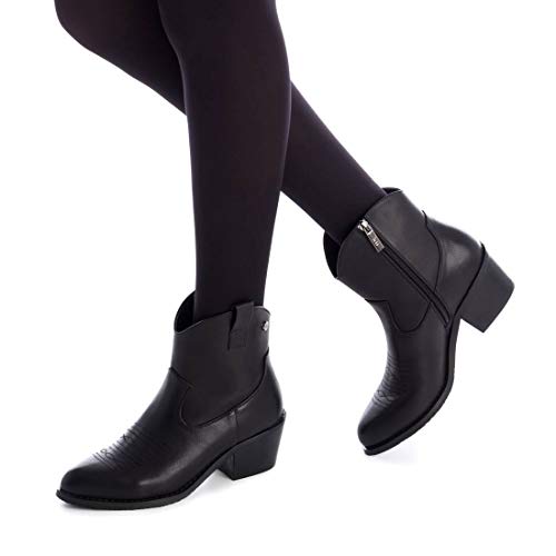 XTI Botín XTI049484 para Mujer Negro 39