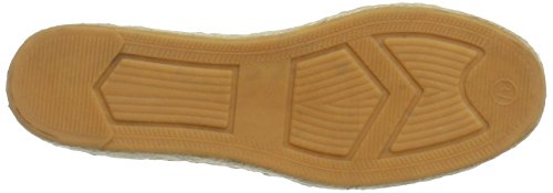 XTI Gold Metallic Ladies Shoes, Sandalias con cua Tipo Alpargatas Mujer, Dorado, 40 EU