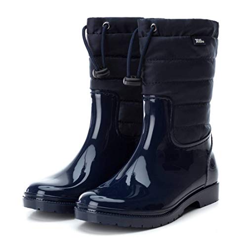 XTI Kids Bota de Agua niño, con Ajuste Superior cordón (32 EU, Navy)