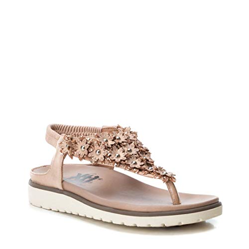 XTI Sandalia Esclava XTI048876 para Mujer Marrón 37