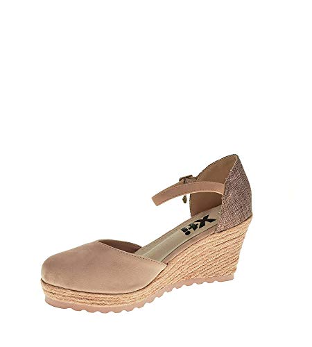 XTI - Valenciana DE Esparto Cuero para Outlet Color: Nude Talla: 40