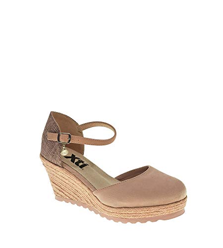 XTI - Valenciana DE Esparto Cuero para Outlet Color: Nude Talla: 40