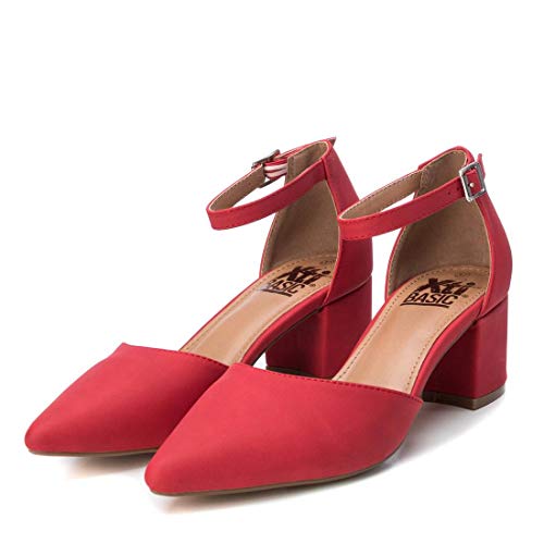 XTI Zapato Salón BAS034244 para Mujer Rojo 38